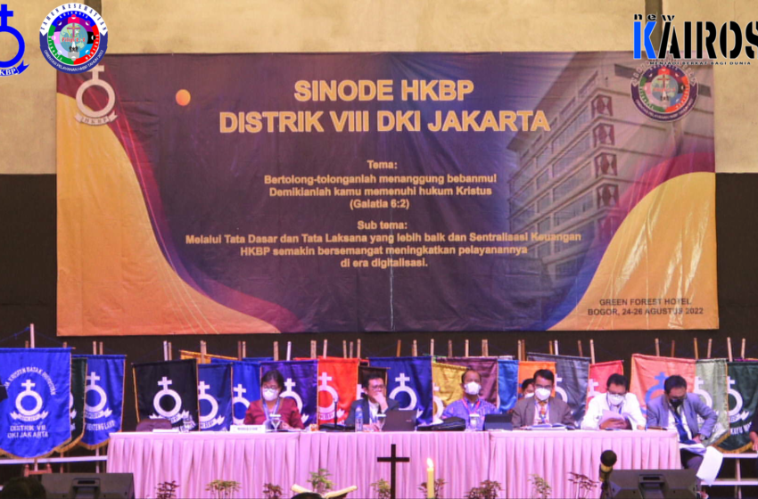  Rangkaian Sidang Hari Pertama Sinode Distrik HKBP Distrik VIII DKI Jakarta