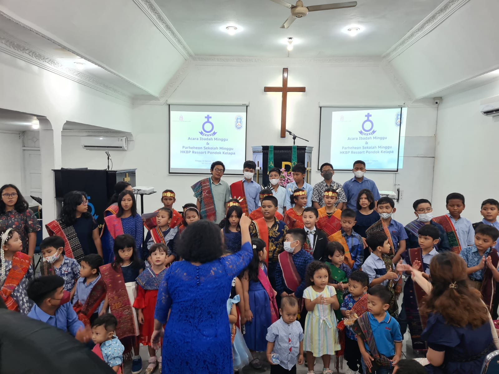  HKBP Pondok Kelapa Gelar Parheheon Sekolah Minggu di Tengah Pengurusan IMB Gereja