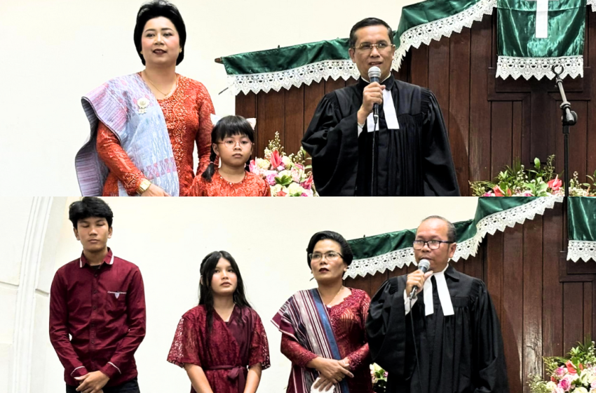  Praeses Bernard Manik Melantik dan Memberangkatkan Pendeta Fungsional HKBP Kebon Jeruk