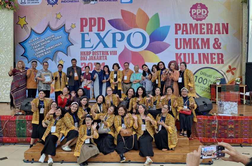  PPD HKBP Distrik DKI Jakarta Sukses Gelar PPD Expo 2024. Diikuti Pegiat UMKM Lintas Denominasi dan Agama.