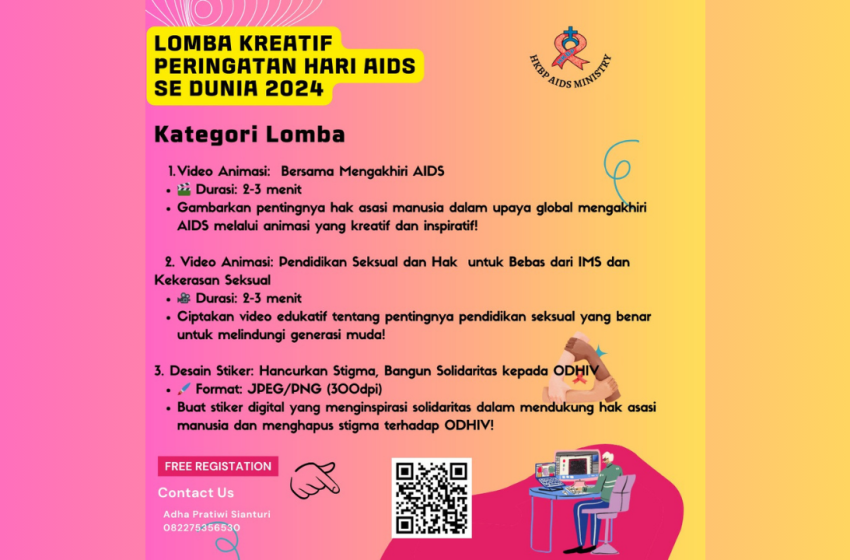  Lomba Kreatif Peringatan Hari AIDS Se-Dunia Tahun 2024