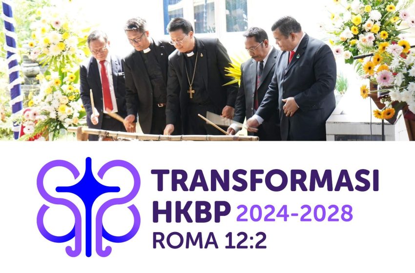  Ephorus HKBP Luncurkan Tahun Transformasi HKBP Pada Ibadah Syukur Awal Tahun 2025