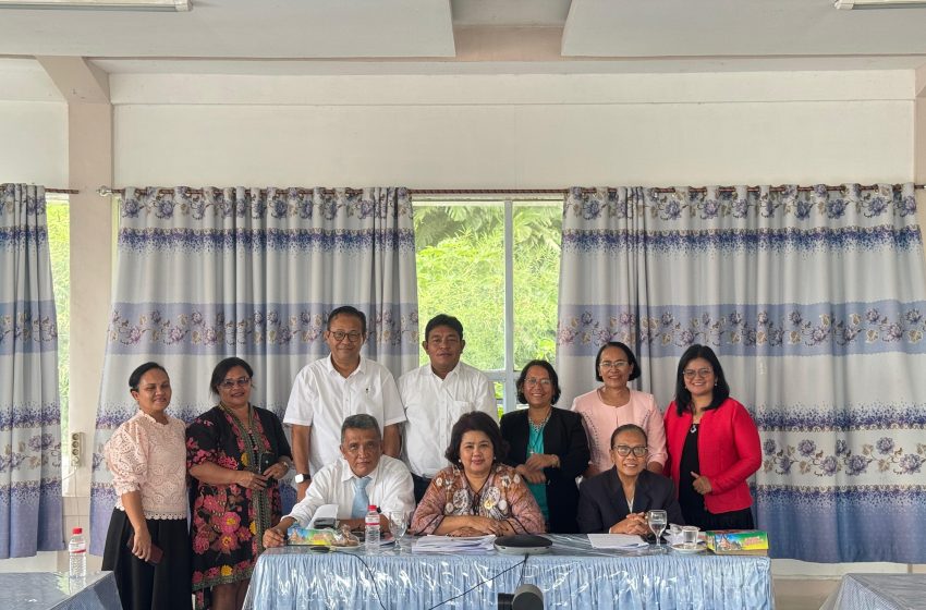  Rapat Panitia Paskah Raya 2025 Berlangsung Hybrid dari Kantor Pusat HKBP